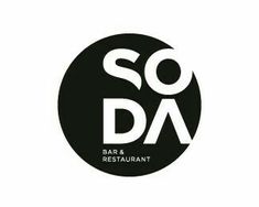 the logo for so da bar and restaurant