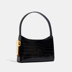 edie parker burn shoulder bag black croc Lighter Holder, Stocking Stuffer Gifts, Pretty Bags, Metal Accents