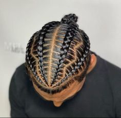 Top 19 Zig Zag Cornrows for Men in 2024: Unleash Your Style with Bold & Intricate Braid Zigzag Braids For Men, 4 Stitch Braids Men, Zigzag Cornrows Men, Zig Zag Cornrows Braids For Men, High Top Braids Men, Two Braids Men, Bead Braids Hairstyles, Zig Zag Cornrows Braids