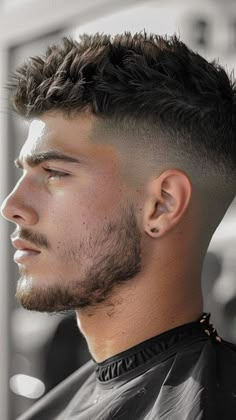 25 Trendsetting Edgar Haircuts for Men Haircut For Men Mid Fade, Haircuts For Men With Long Hair On Top, Best Men’s Hairstyles, New Mens Hairstyles, Men Hairstyle Fade Medium, Medium Skin Fade Haircut Men, Short Mid Fade Haircut Men, Disconnected Haircut Mens