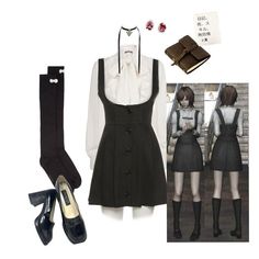 Fatal Fame Outfit, Survival Horror Outfit, Horror Protagonist Outfit Aesthetic, Fatal Frame Outfits Aesthetic, Fatal Frame Cosplay, Fatal Frame Fashion, Final Girl Aesthetic Outfits, Fatal Frame Inspired Outfits, Final Girl Outfit