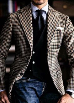 Mens Vest Fashion, Lawyer Outfit, Classy Suits, Mens Fashion Blazer, Mens Fashion Smart, Blazer Outfit