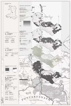 a map showing the location of different areas in europe and asia, with numbers on each side