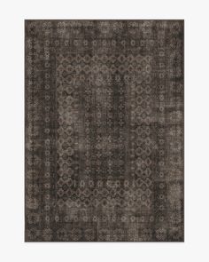 Cyrus Black Tufted Rug | Ruggable Rugs For Dark Rooms, Moody Area Rug, Moody Living Room Rug, Black And Brown Rug, Area Rug Size Guide Living Room, Dark Rug Living Room, Studio Mcgee Rug, Dark Area Rug, Burgundy Palette