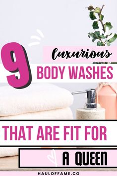 Invest in your self care. Are you on the hunt for the best body wash to smell good all day long? Level up your shower routine with these 9 best body washes for women. These best body wash are great for dry skin, sensitive skin, acne (including back acne) and will all give you glowing skin. These top picks are by luxury body wash brands and one of these body washes are actually used by royalty (so you know its going to be good!). We've also included tips on how to wash your body the right way too Body Wash To Smell Good, The Best Body Wash, Luxury Body Wash, Smell Good All Day, Best Body Wash, Body Washes