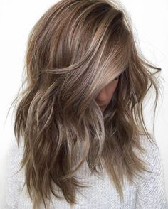 cool 50 Ideas on Light Brown Hair with Highlights - Lovely and Trending Check more at http://newaylook.com/best-light-brown-hair-with-highlights/