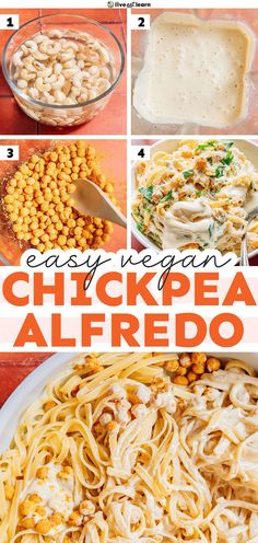 the steps to make chicken alfredo with pasta and vegetables in it, including cheese sauce