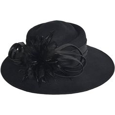 New Product -Package Dimensions : 9.84 X 9.84 X 3.94 Inches; 5.29 Ounces 100% Wool Wool Hand Wash Only 3 Styles Wool Church Hat To Select: Asymmetric Large Brim With Large Bow And Rhinestone; Wide Brim With Feather; Down Brim With Crystal. Classic Design Make You So Elegant And Charming When You Wear. All Lady Dress Hats Are 100% Hand-Made. This Fashion Vintage Women Black Hats For Funeral, Church, Tea Party And Formal Occasion. It Can Be Quickly Restored By Turning On A High Temperature With Dr Black Leather Hat For Fall, Chic Leather Winter Hat, Elegant Black Leather Hat, Church Tea Party, Purple Bucket Hat, Womens Ball Caps, Bailey Hats, Ladies Dress Hats, Knit Pom Pom Hat