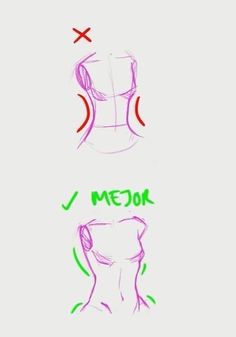 a drawing of the head and neck of a person with different facial expressions on it