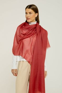 - Cashmere Himalaia vermelho- Scarf Me Soft Autumn