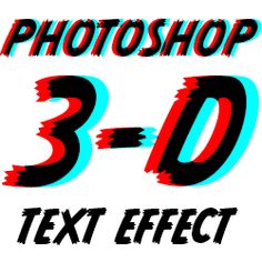 Dust off those classic red and blue 3D glasses and learn how to create a retro 3D text effect with Photoshop! | Blue drawings, Photoshop, Photoshop text effects . #Red_And_Blue_3d_Glasses_Art #Red_And_Blue_3d_Effect_Drawing #3d_Red_And_Blue_Art #3d_Text_Photoshop Red And Blue 3d Glasses Art, Red And Blue 3d Effect Drawing, D Font, Text Effect In Photoshop, Blue Drawings, Cyan Colour, Photoshop Text Effects, Trendy Fonts, Cricut Maker 3