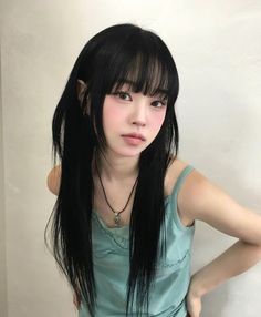 Let’s talk hime cuts, because, let’s be real, who isn’t obsessed with this hair trend right now? It’s like a modern-day fairytale: think Rapunzel with a side hustle or Wednesday Addams with a killer Instagram aesthetic. Personally, I was hooked the first time I saw it. It’s like a chic anime princess vibe meets your fave K-pop idols, and I’m here for it. Speaking of K-pop, remember Bae Suzy’s iconic hime cut in “Doona!”? She rocked the long, straight locks with blunt bangs, and suddenly, everyone was googling “Hime cut, near me.” And then there’s MOMO of TWICE. Her shorter, choppier hime cut with the face-framing layers is edgy perfection. Yeeuniss Instagram, Princess Vibe, Beautiful Monster, School Dr, Korean School, Face Framing Bangs