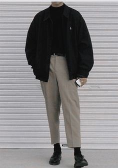 Paul Mescal Fashion, Korean Street Wear Men, Black And White Outfits Men, Korean Streetwear Men, Japanese Fashion Men, Korean Street Fashion Men, Minimalist Fashion Men, Trendy Boy Outfits, Stylish Men Casual