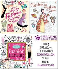 the fashion drawing book and coloring book giveaway