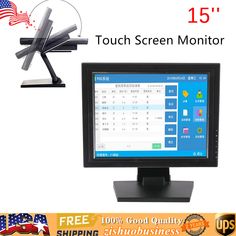 touch screen monitor with stand for sale