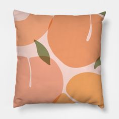 Cute Peaches Pattern Peach Pastel -- Choose from our vast selection of throw pillows to match with your desired size to make the perfect custom pillow. Pick your favorite: Movies, TV Shows, Art, and so much more! Available in extra small, small, medium, large. For beds, couches/sofas, love seats, and chairs. Perfect for decoration. Peach Pillows Couch, Peach Throw Pillows, Pillows Peach, Peach Quilt, Peach Blanket, Peach Room, Pastel Pillow, Peach Rooms, Peach Pillow