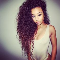 ❤️#KeraVada #NaturalHair #teamnatural www.keravada.com Color Afro, Tumblr Hair, Hair Medium, Hair Envy, Long Curly Hair, French Lace