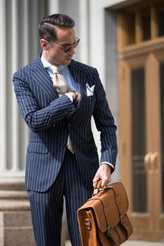 Knot Standard Review - Made to Measure Suit - He Spoke Style Blue Striped Suit, Made To Measure Suits, Successful Men, Dapper Style, Fashion Blogger Style