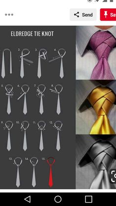 Different Ways To Tie A Tie, How To Tie A Tie, Tie A Tie Easy, Cool Tie Knots, Tie Knots Men, Mens Dress Shoes Guide, Simpul Dasi, Tie Knot Styles, Muka Lelaki