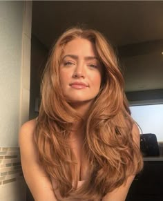 Rambut Brunette, Strawberry Blonde Hair Color, Honey Brown Hair, Red Hair Inspo, Ginger Hair Color, Beauty Lash, Hair Color Auburn, Strawberry Blonde Hair, Auburn Hair