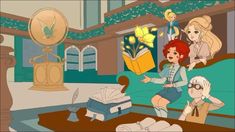 MAGICAL LIBRARY BY HAZEL LE ART - YouTube Magical Library, Art Youtube, Youtube Art