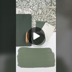 the paint is green and it looks like it has been painted