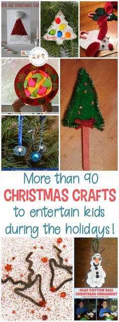 christmas crafts to entertain kids during the holidays