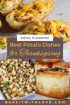 The best thanksgiving potato side dish recipe ideas for an easy holiday meal featuring family favorite dishes in a collage pin. Easy Thanksgiving Potatoes, Best Potatoes For Thanksgiving, Best Thanksgiving Potatoes, Easy Thanksgiving Potato Recipes, Thanksgiving Potato Recipes, Thanksgiving Potatoes Side Dishes, Easy Potato Side Dishes, Roasted Mashed Potatoes, Gourmet Thanksgiving