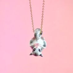 🔎Did you know that sugar gliders are nocturnal? They use their big eyes to see in the dark👀 .What’s your favorite animal?🦁🐯🐻❤️.💎Tiny rare porcelain jewel hangs from a sturdy steel cable chain 💛24k Gold.✔️Gift Boxed✔️Ships Next Day✔️FREE US Shipping.🎁 A Perfect Gift - No matter the occasion, you or that special someone will love this thoughtful gift inspired by nature, and sculpted from wonder.🎨 Hand-Painted - Each creation is a tiny masterpiece crafted from fine porcelain and meticulous Baby Necklace, Gold Gift Boxes, Nocturnal Animals, Art Ancien, Sugar Glider, Bee Print, Porcelain Jewelry, Gold Gift, Hand Painted Porcelain