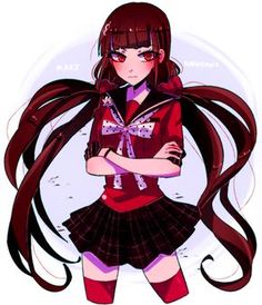 huyandere Maki Danganronpa, Danganronpa Fanart, Ibuki Mioda