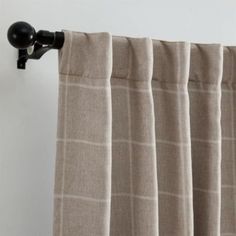 Add a touch of modern style to your windows with the Sawyer Windowpane Plaid Blackout Window Curtain Collection. These casual, linen textured curtain drapes are offered in classic colors and feature a distressed windowpane plaid grid pattern making them the perfect addition to every dcor style. With an off-white liner affixed to the back, the Sawyer panels also provide blackout benefits, preventing most light from entering windows to help darken any room for your best sleep and provide privacy. Ideal for bedrooms, living rooms, nurseries, and home offices. Easy to hang, this versatile collection has both back tab and rod pocket hanging options. The four inch rod pocket/back tabs are recommended with up to a two inch rod for maximum movement. Sold as individual panels. Pair with our Elrene Masculine Office Curtains, Plaid Window Treatments, Cozy Curtains Bedroom, Plaid Curtains Nursery, Pattern Roman Shades, Simple Curtains Living Room, Modern Farmhouse Curtains Living Rooms, Plaid Curtains Living Room, Plaid Drapes