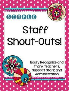 a pink and white polka doted book cover with the words staff shut - outs