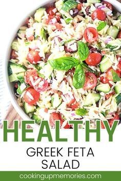 This Greek feta salad is a refreshing and healthy dish, perfect for lunch or as a side with your favorite meal. Packed with fresh cucumbers, tomatoes, onions, and creamy feta cheese, this salad is bursting with Mediterranean flavors. It’s easy to make and ideal for a light, satisfying meal or to bring to a gathering. Drizzled with a tangy vinaigrette, this salad will quickly become a staple in your recipe collection! Greek Feta Salad, Mediterranean Flavors, Creamy Feta, Easy Potato Salad, Fresh Salad Recipes, Red Bell Peppers, Quick Appetizers