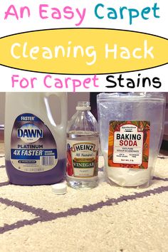 an easy carpet cleaning hack for carpet stains