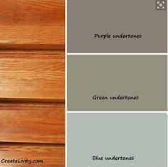 different shades of wood with the same color scheme for each paneled window sill