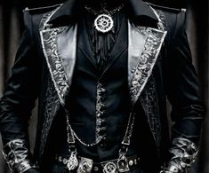 Ai gothic steampunk pirate mens fashion. #gothicstyle #steampunk #style #menstyle #menswear #pirate #menswear #mensclothing Black Masquerade Outfit, Goth Outfits Men, Outfits Oc, Gothic Pirate, Gothic Fashion Victorian, Masquerade Outfit, Dapper Gentleman Style, Vampire Fashion