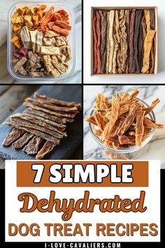 7 simple dehydrated dog treat recipes