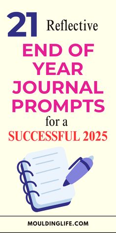 Here are 21 end of year journal prompts that will help you reflect on the past year. Journal Prompts for the end of the year | Journal Prompts to reflect on the Year | Year end journaling | End of Year Journal | Year reflection | New Year Reflection | Yearly review | Journal prompts to reflect on the year | Year reflection journal prompts | Tips for the New Year | New Year New You | New Year 2025 | Preparing for New Year | Before New Year | Things to do before the New Year |  Best Year Yet Journal Prompts To Reflect On The Year, End Of Year Journaling, End Of The Year Reflection Questions, End Of The Year Journal Prompts, End Of Year Journal Prompts, Year Reflection Journal Prompts, Bullet Journal Year In Review, Journal End Of Year, End Of The Year Journal