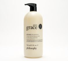 Cleanse your body from head to toe with this philosophy shower gel in pure grace. An infinitely clean fragrance with a soap-and-water scent of water lily, leafy greens, and frosted musk, pure grace that makes you feel like you just stepped out of the shower. This multitasking and moisturizing formula helps leave skin feeling soft and hydrated, and it can also be used as a bubble bath.  How do I use it: To use as a shampoo, apply to wet scalp and hair. Lather, rinse, and repeat. As a shower gel, Delivery Plan, Philosophy Pure Grace, Philosophy Shower Gel, Philosophy Beauty, Girl Wishlist, Fragrance Finder, Bubble Up, Clean Fragrance, Cleanse Your Body