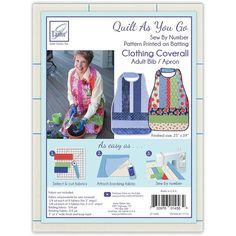 the sewing pattern for quilt as you go