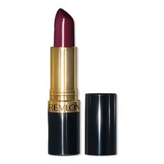 Black Cherry Super Lustrous Lipstick - Revlon | Ulta Beauty Revlon Lipstick Shades, Revlon Black Cherry, Black Cherry Lipstick, Cherry Lipstick, Revlon Lipstick, Berry Lipstick, Revlon Super Lustrous Lipstick, Makeup Sets, Revlon Super Lustrous