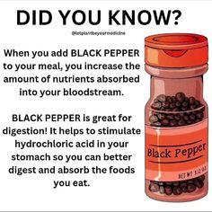 Benefits Of Black Pepper, Info Board, Eating Tips, Natural Health Tips