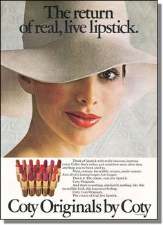 Crest White Strips, Woman In Hat, Lipstick Ad, Vintage Meets Modern, Classic Lifestyle, Vintage Advertising Signs, Retro Makeup, Retro Beauty, Retro Glam