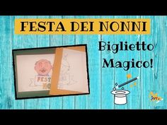 an image of a cartoon character with the words festa dei nonni in italian