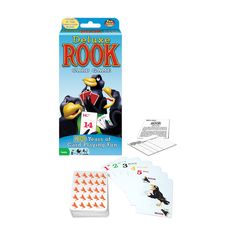 the card game is in its packaging and ready to be used as an activity for children