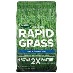 scott's garden products rapid grass sun and shade mix