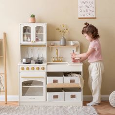 Tiny Land® Trendy Play Kitchen - Montessori Organizer's Paradise | Tiny Land Offical Store® | All for Kids