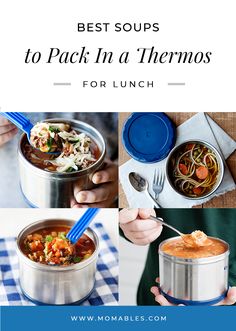 the best soups to pack in a thermos for lunch