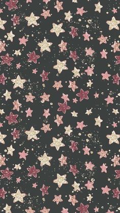 stars and sparkles on black background for wallpaper or fabric, suitable to be used as a backdrop