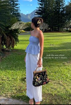 Everyday Dress Outfit, Bbq Date Outfit, Simple Hot Weather Outfits, Romantic Elegant Outfit, Casual Island Outfit, Summer Outfit Australia, Tita Outfit Dress, Vietnam Style Outfit, Mexico Vacay Outfits